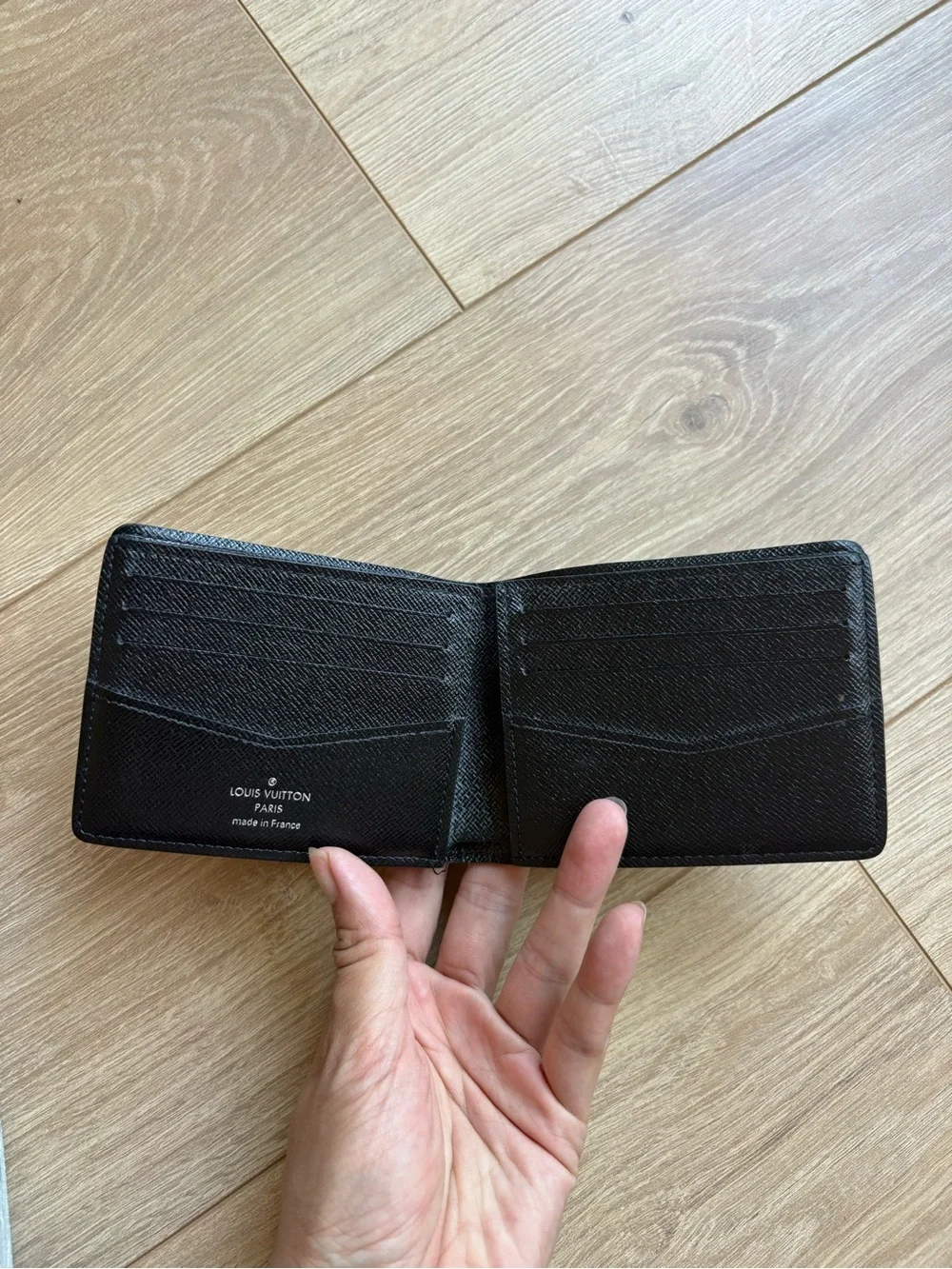 Louis Vuitton Damier Graphite men’s wallet GENUINE
